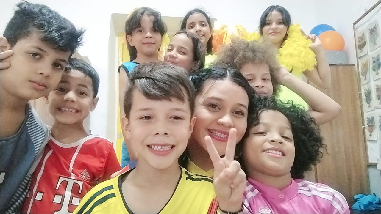 niños felices en Casa de Sueños